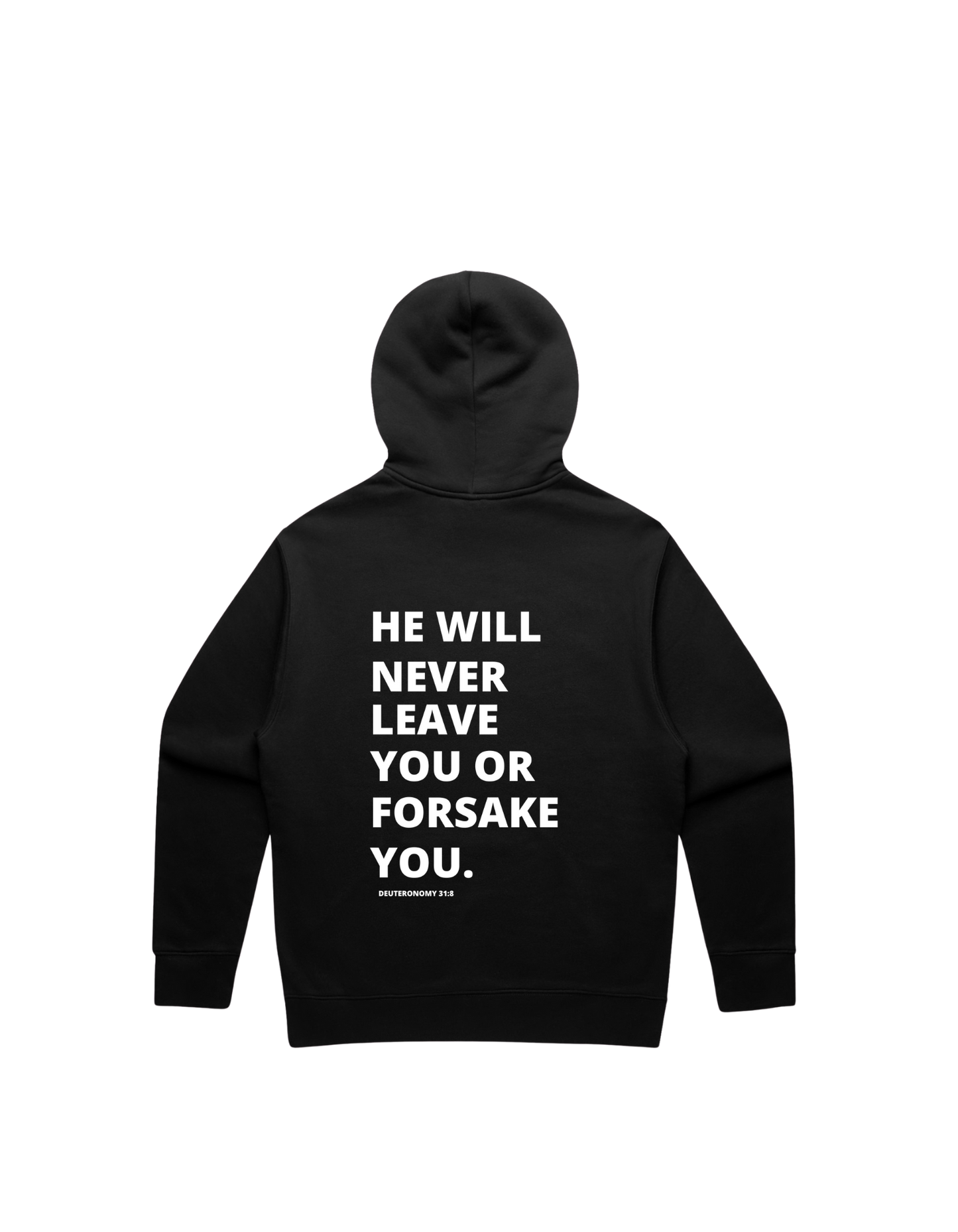 HE will never leave you or forsake you - Unisex Relax Half Zip -