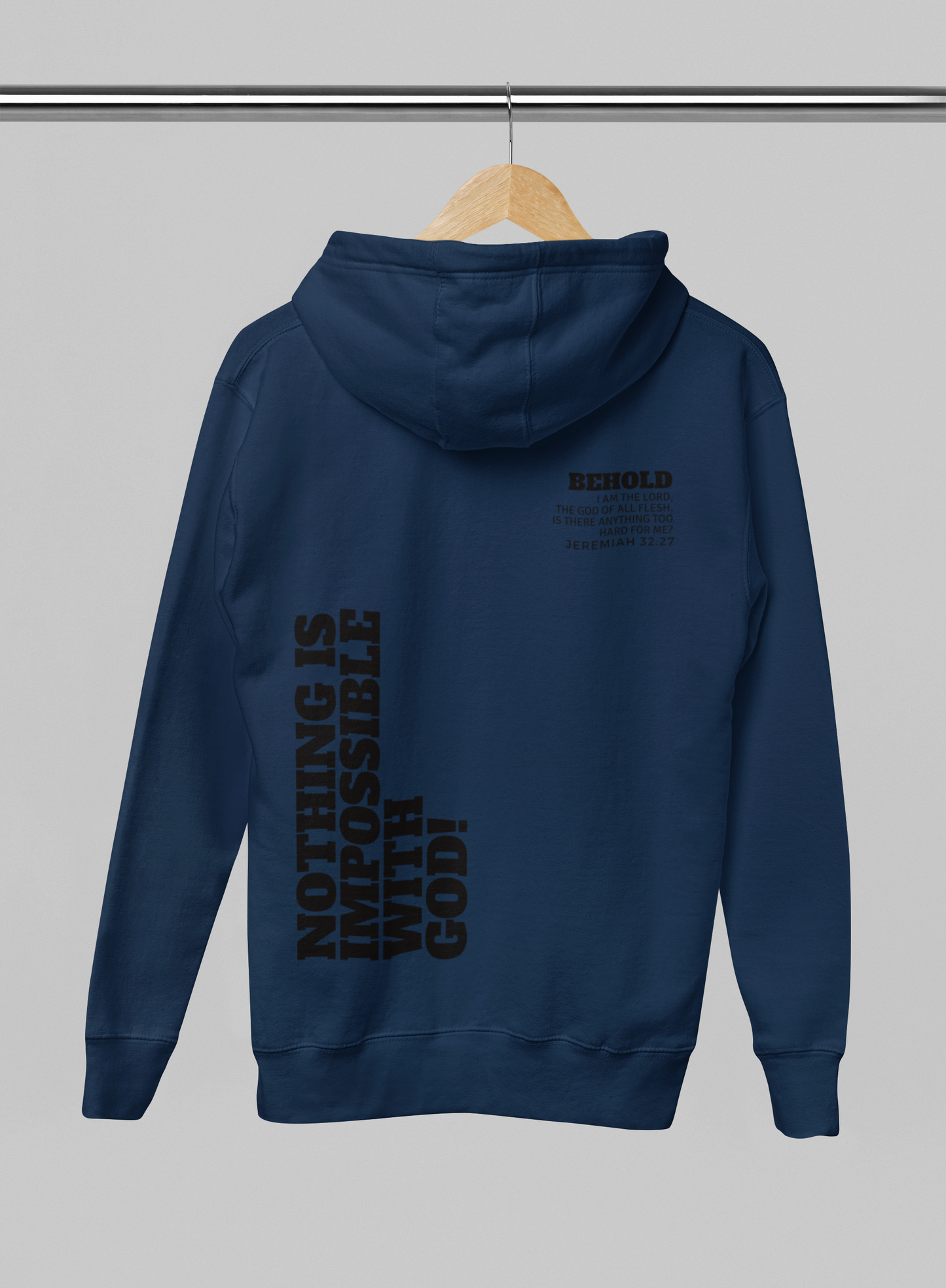 Nothing is Impossible with GOD - Relaxed Hood