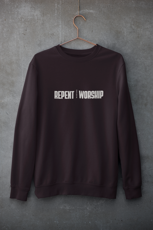 REPENT WORSHIP WARFARE UNISEX CREW