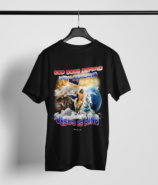 GOD DEFEND NZ GRAPHIC TEE - LIMITED EDITION TEE