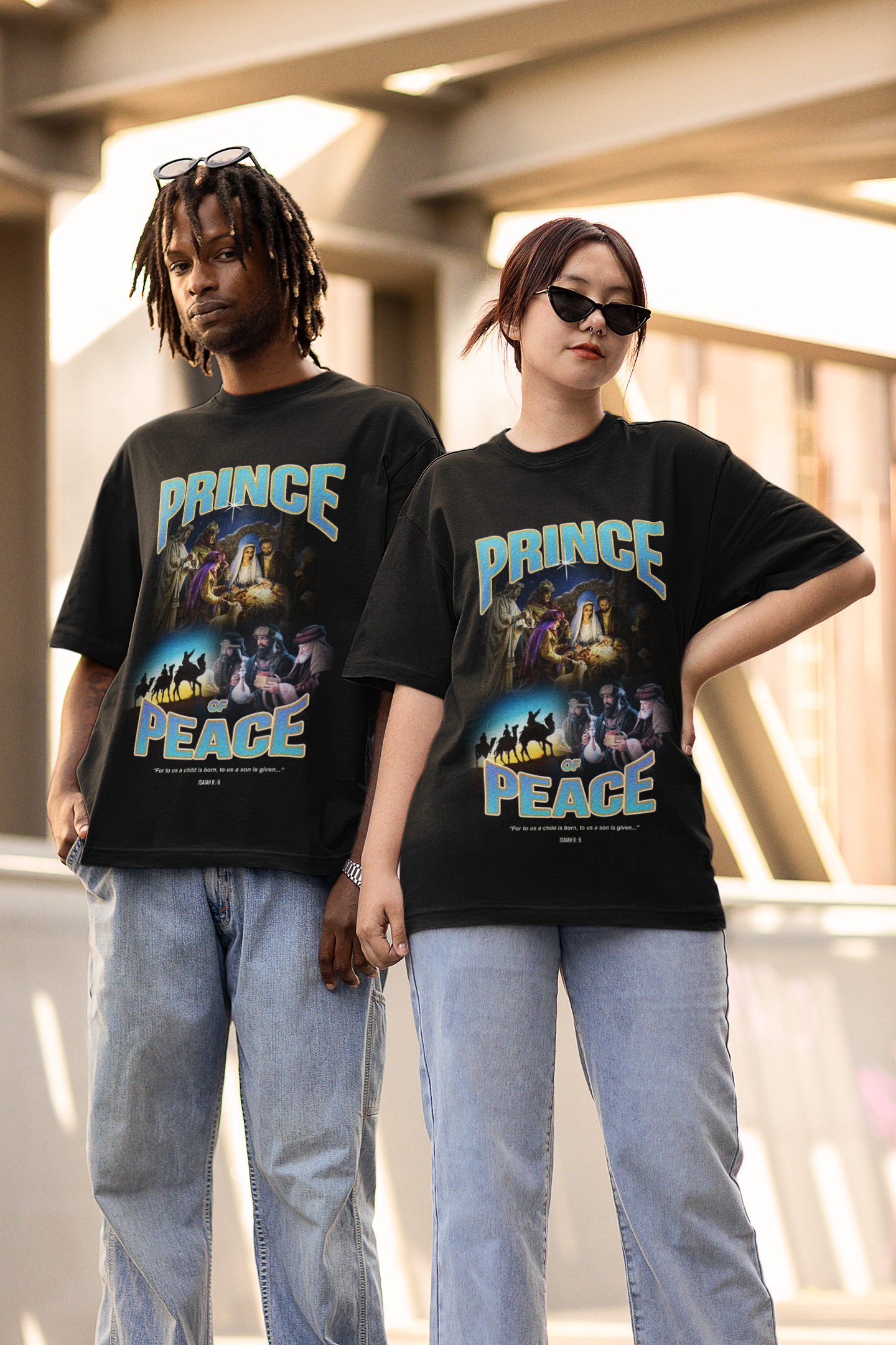 PRINCE OF PEACE GRAPHIC TEE - Isaiah 9:6