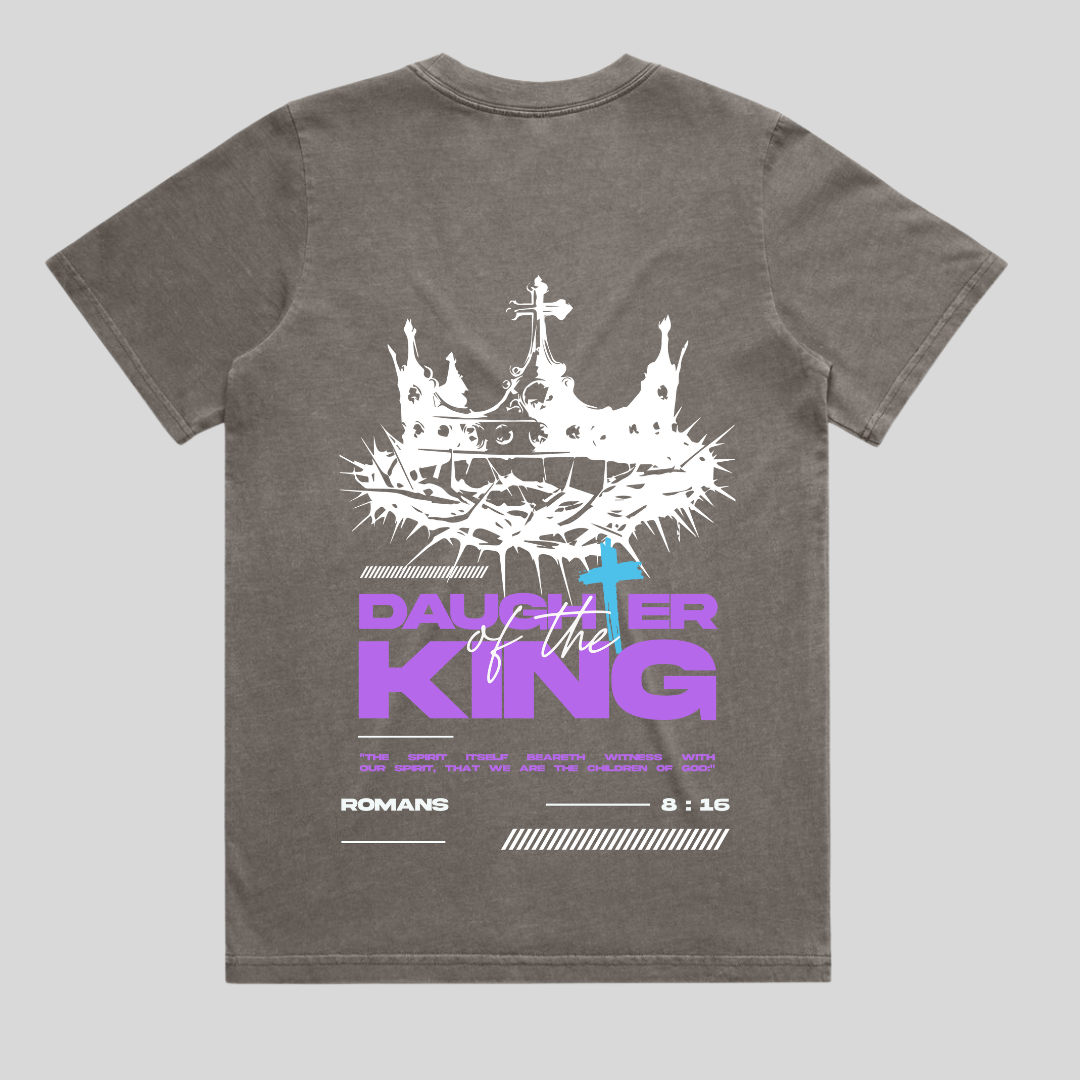 KINGDOM IDENTITY |WOMENS  HEAVY FADED TEE | 4082