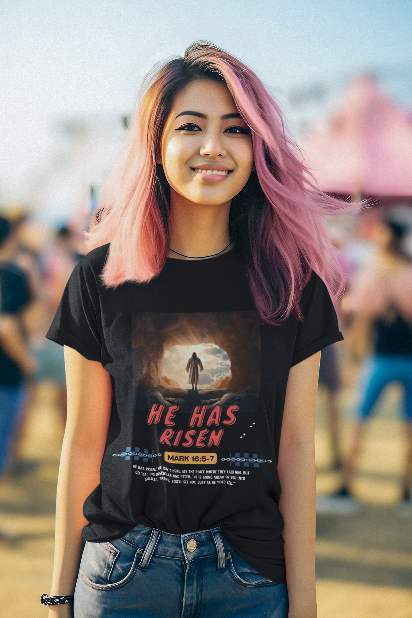 HE HAS RISEN TEE