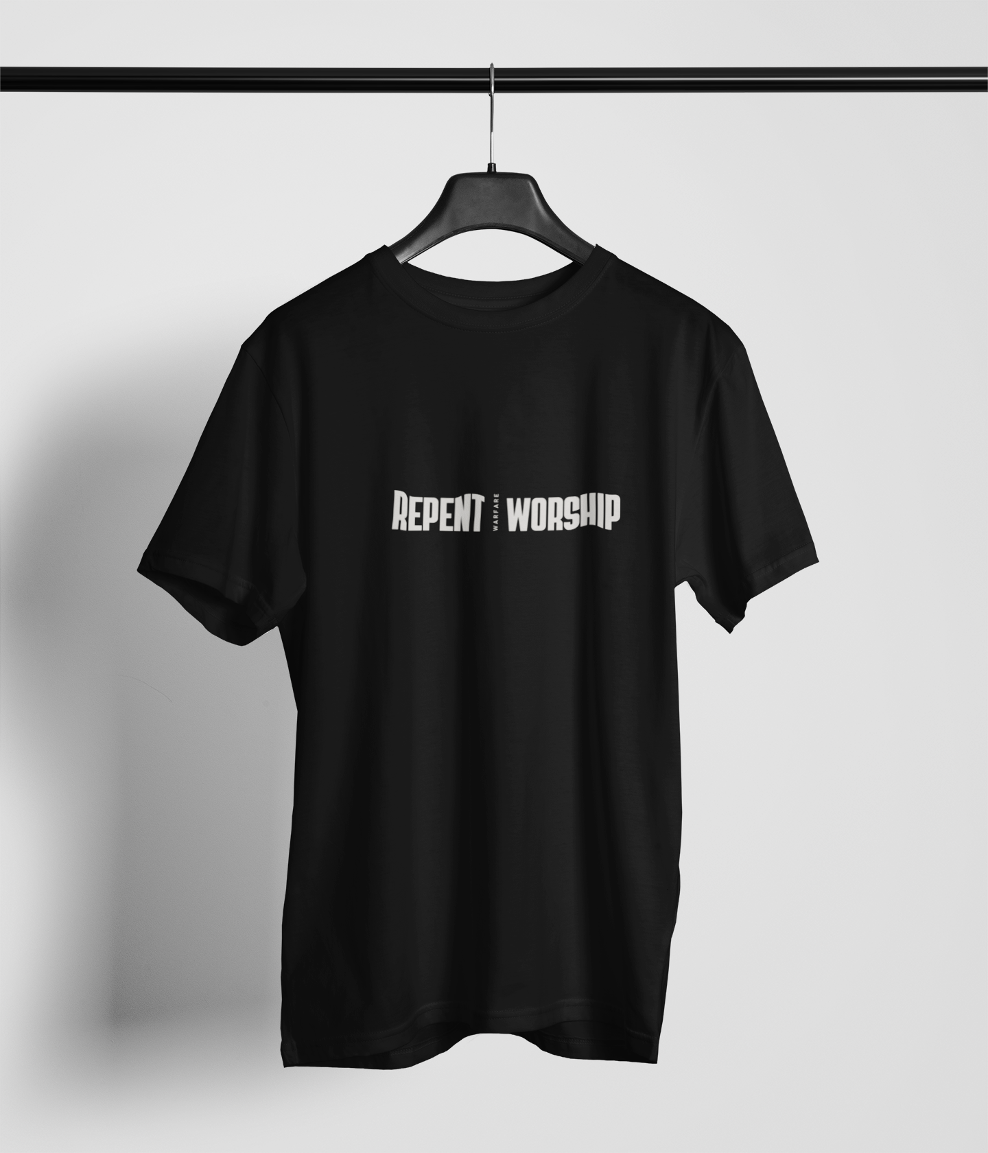 REPENT WORSHIP WARFARE UNISEX TEE